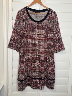 Chris McLaughlin plaid dress size 18W